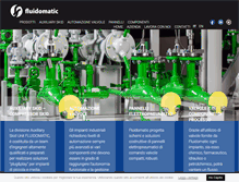 Tablet Screenshot of fluidomatic.it
